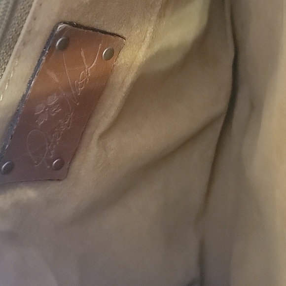 Patricia Nash Rose Florence Tooled Leather Satchel - Picture 9 of 9